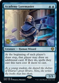 Academy Loremaster, Prerelease Cards