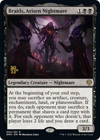 Braids, Arisen Nightmare, Prerelease Cards