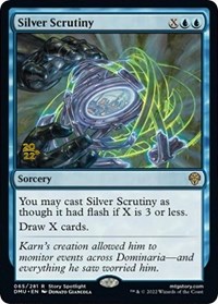Silver Scrutiny, Prerelease Cards