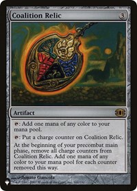 Coalition Relic, The List Reprints