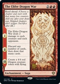 The Elder Dragon War, Prerelease Cards