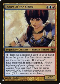Jhoira of the Ghitu (FUT), The List Reprints