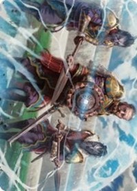 Argivian Phalanx Art Card, Art Series: Dominaria United