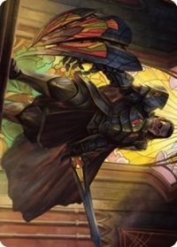 Benalish Sleeper Art Card, Art Series: Dominaria United