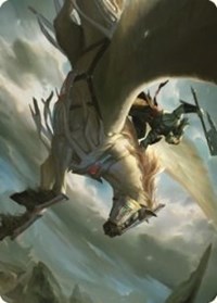 Cleaving Skyrider Art Card, Art Series: Dominaria United