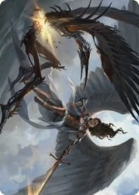 Destroy Evil Art Card, Art Series: Dominaria United