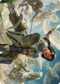 Resolute Reinforcements Art Card, Art Series: Dominaria United