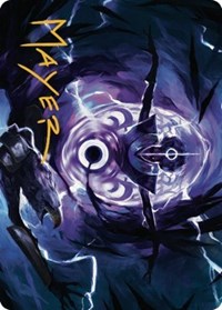 Rona's Vortex Art Card (Gold-Stamped Signature), Art Series: Dominaria United