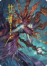 Vodalian Hexcatcher Art Card (Gold-Stamped Signature), Art Series: Dominaria United