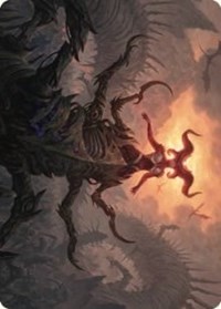 Sheoldred, the Apocalypse Art Card, Art Series: Dominaria United