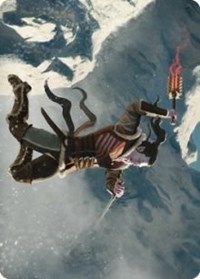 Balduvian Berserker Art Card, Art Series: Dominaria United