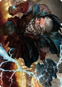 Electrostatic Infantry Art Card, Art Series: Dominaria United