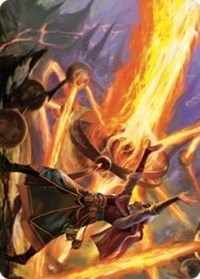 Ghitu Amplifier Art Card, Art Series: Dominaria United