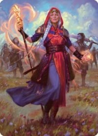 Jaya, Fiery Negotiator Art Card (34/81), Art Series: Dominaria United