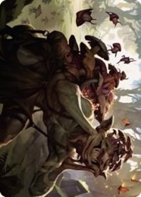 Sprouting Goblin Art Card, Art Series: Dominaria United