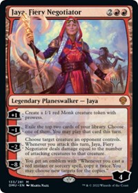 Jaya, Fiery Negotiator, Promo Pack: Dominaria United