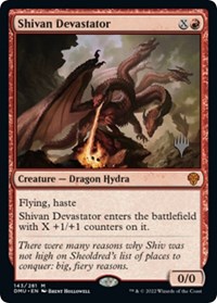 Shivan Devastator, Promo Pack: Dominaria United