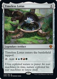 Timeless Lotus, Promo Pack: Dominaria United