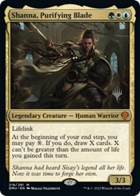 Shanna, Purifying Blade, Promo Pack: Dominaria United