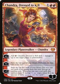 Chandra, Dressed to Kill, Promo Pack: Dominaria United