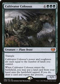Cultivator Colossus, Promo Pack: Dominaria United
