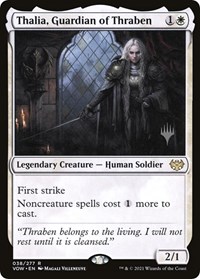 Thalia, Guardian of Thraben, Promo Pack: Dominaria United