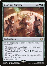 Glorious Sunrise, Promo Pack: Dominaria United