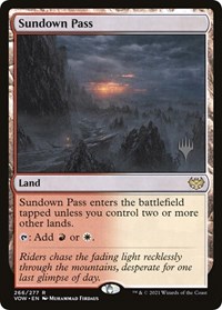 Sundown Pass, Promo Pack: Dominaria United