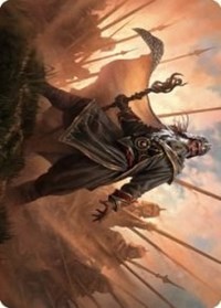 Hazezon, Shaper of Sand Art Card, Art Series: Dominaria United