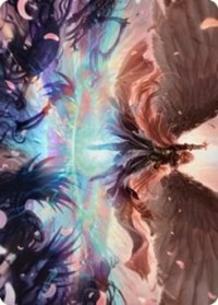 Iridian Maelstrom Art Card, Art Series: Dominaria United