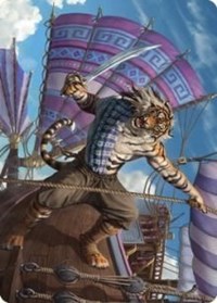 Jedit Ojanen, Mercenary Art Card, Art Series: Dominaria United