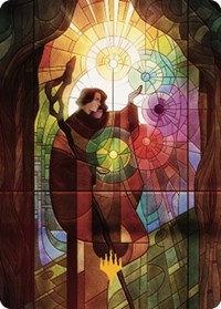 Jodah, the Unifier Art Card (Gold-Stamped Signature), Art Series: Dominaria United