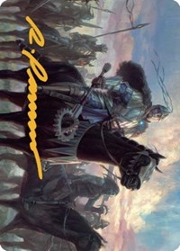 Shanid, Sleepers' Scourge Art Card (Gold-Stamped Signature), Art Series: Dominaria United