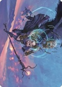 Zur, Eternal Schemer Art Card (56/81), Art Series: Dominaria United