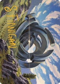 Thran Portal Art Card (Gold-Stamped Signature), Art Series: Dominaria United