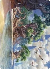Yavimaya Coast Art Card, Art Series: Dominaria United