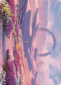 Plains Art Card (63/81) (Gold-Stamped Signature), Art Series: Dominaria United