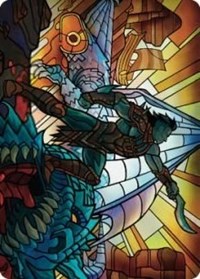 Astor, Bearer of Blades Art Card, Art Series: Dominaria United
