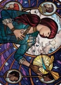 Jhoira, Ageless Innovator Art Card, Art Series: Dominaria United