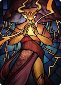 Najal, the Storm Runner Art Card, Art Series: Dominaria United