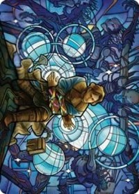 Raff, Weatherlight Stalwart Art Card, Art Series: Dominaria United