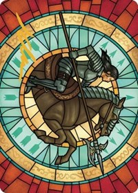 Tori D'Avenant, Fury Rider Art Card (Gold-Stamped Signature), Art Series: Dominaria United