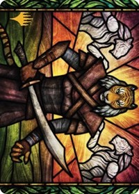 Zar Ojanen, Scion of Efrava Art Card (Gold-Stamped Signature), Art Series: Dominaria United