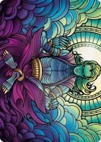 Zur, Eternal Schemer Art Card (81/81), Art Series: Dominaria United