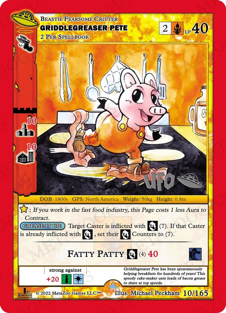 Griddlegreaser Pete, Standard, front