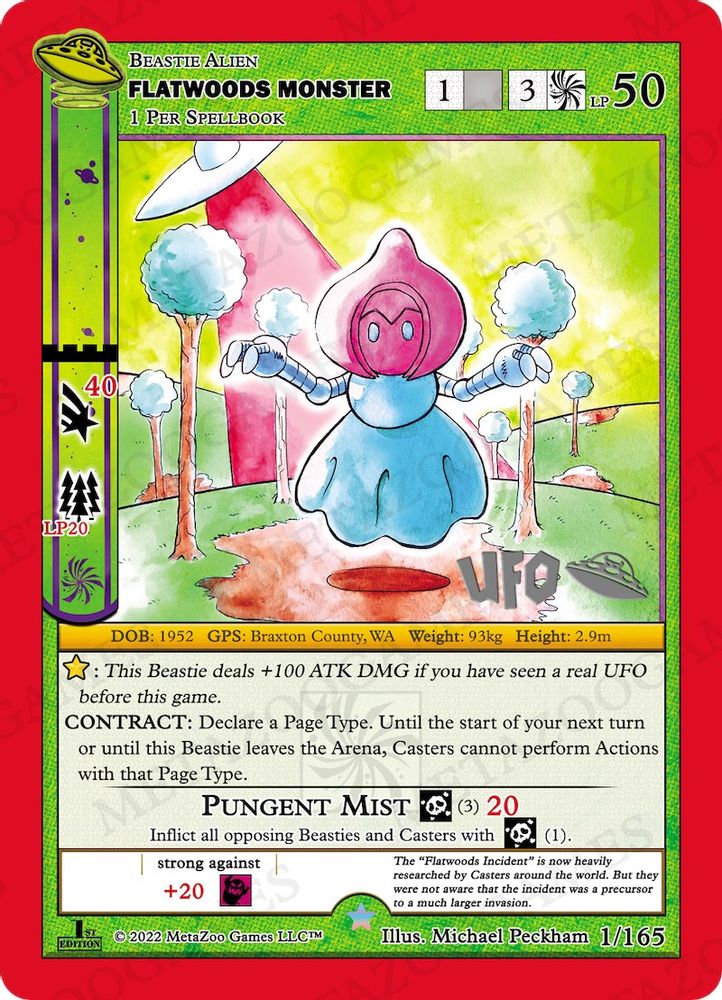 Flatwoods Monster, Standard, front