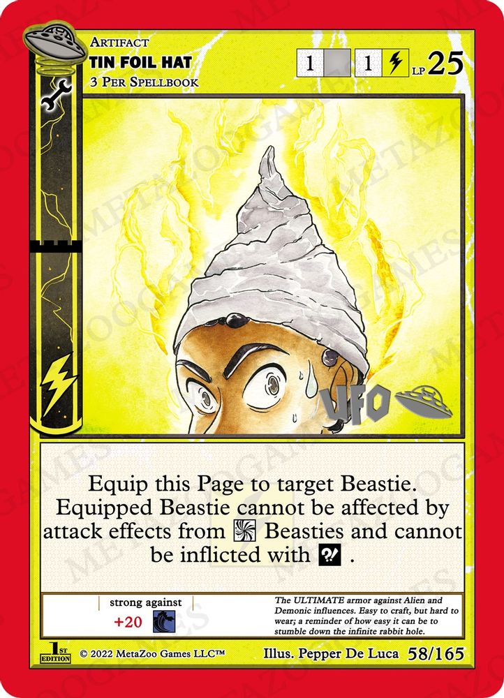 Tin Foil Hat, Standard, front