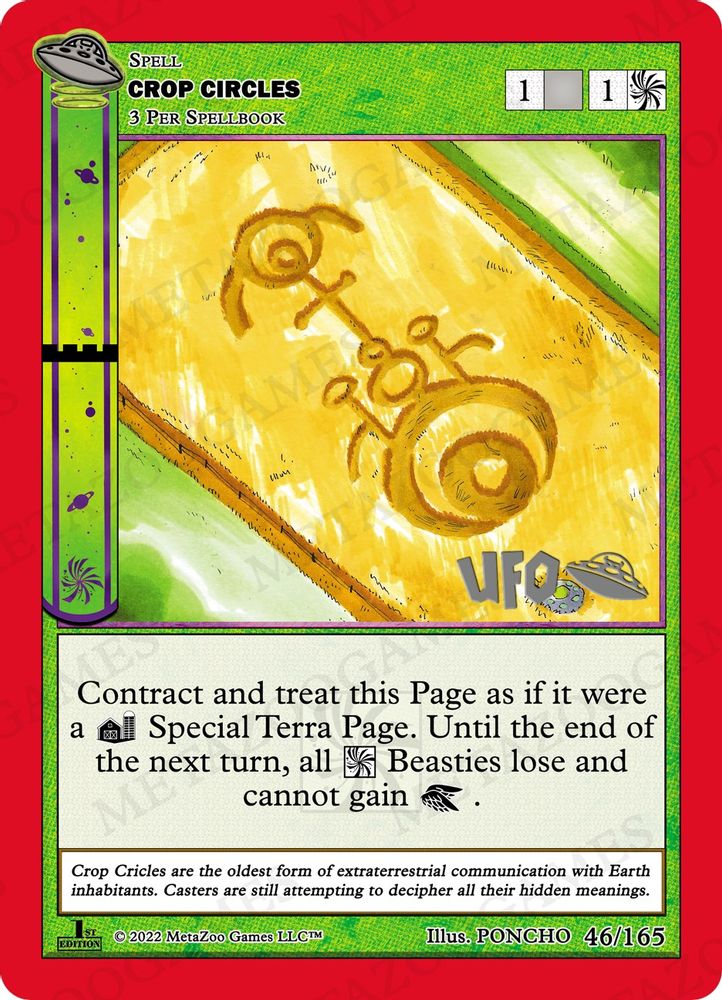 Crop Circles, Standard, front