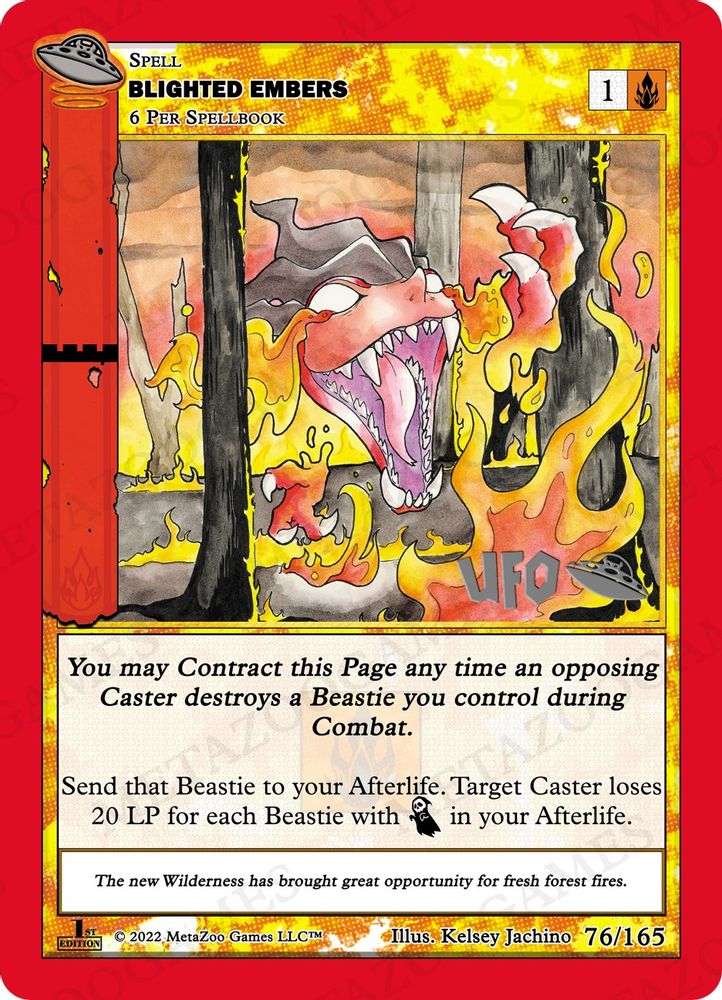 Blighted Embers, Standard, front