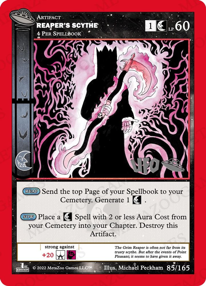 Reaper's Scythe, Standard, front